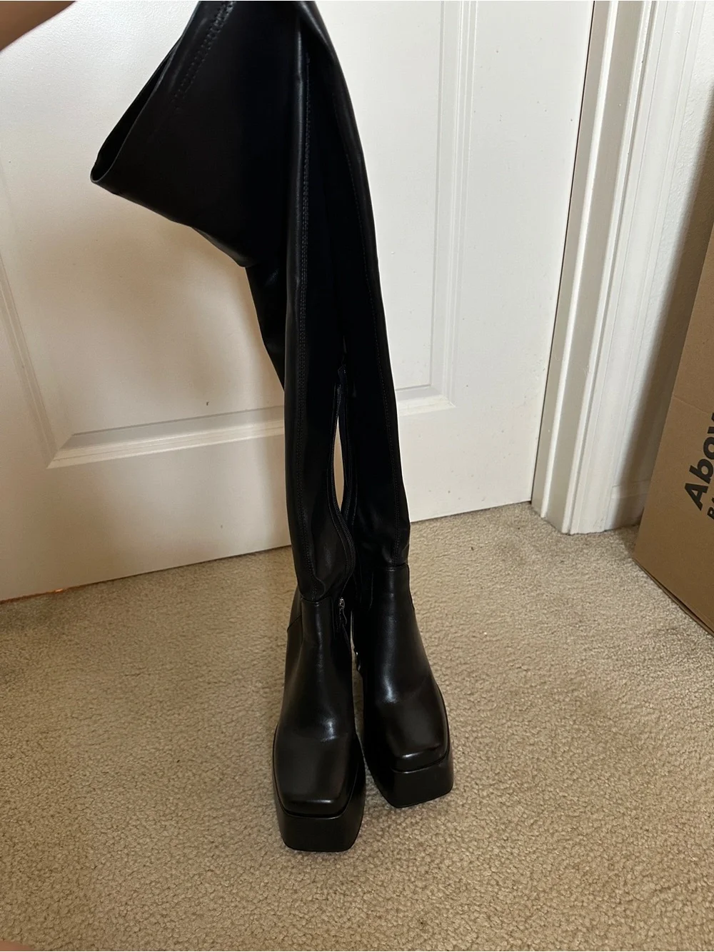 Platform Thigh High Boots